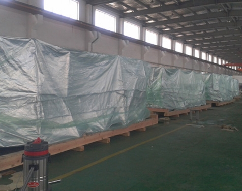 Shanghai Zhisheng Machinery Company on-site packaging picture