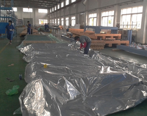 Shanghai Zhisheng Machinery Company on-site packaging picture