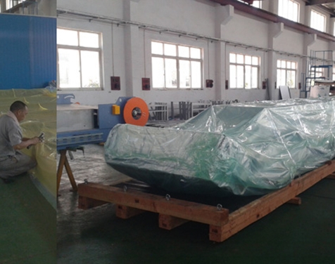 Shanghai Zhisheng Machinery Company on-site packaging picture